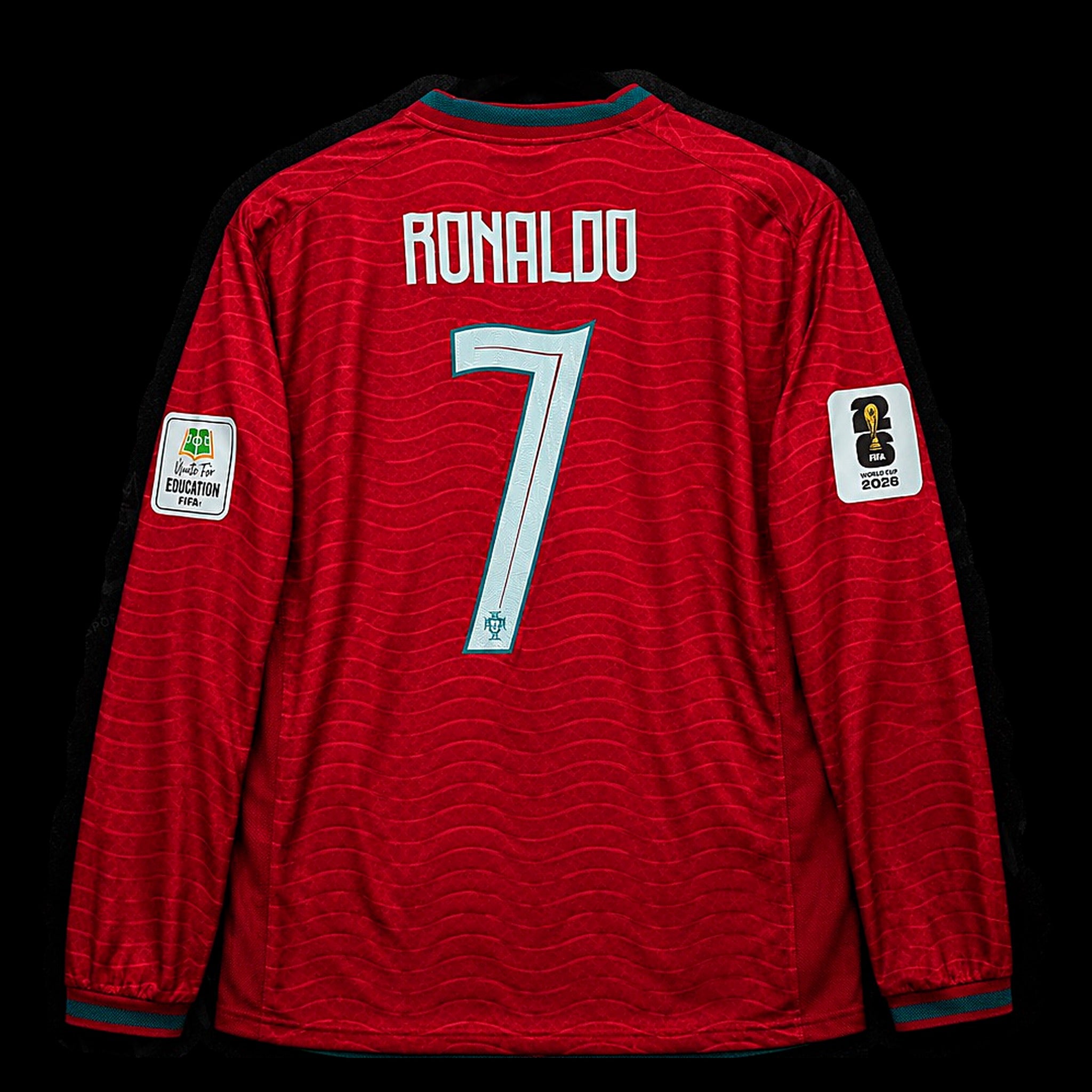 Portugal 2026 Cristiano Ronaldo Manga Larga