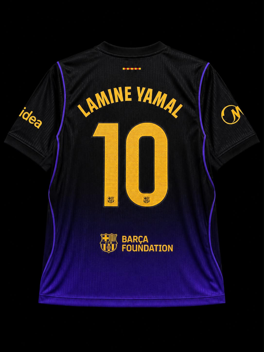 Lamine Yamal Barcelona 2da Equipación 2026-2027 espalda